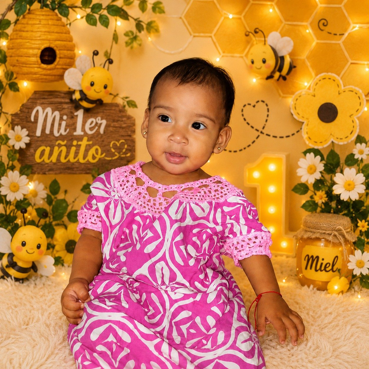 Foto de la pequeña abejita
